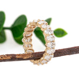 Archie 14K Yellow Gold Lab Created Diamond | Oval 5x3mm