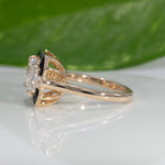 14K Yellow Gold Lab Grown Diamond Ring