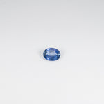1.54 carat natural blue sapphire, oval 8.37x6.53mm loose gemstone
