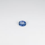 1.54 carat natural blue sapphire, oval 8.37x6.53mm loose gemstone