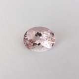 Natural Cor De Rosa Pink Morganite 2.7 Ct Oval Cut 10×8 mm Loose Gemstone – Fine Peach Pink Morganite for Engagement Ring or Pendant Jewelry