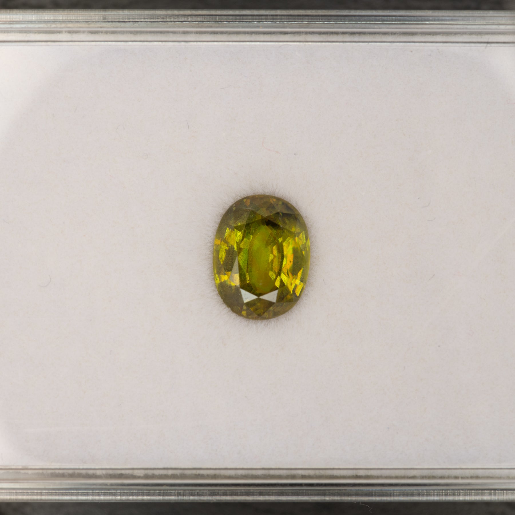 Sphene Oval Loose Gemstone 3.0 Carat