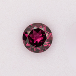 1.47ct Purple Garnet round 6.9mm loose purple gemstone