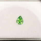 Natural Tsavorite Garnet Pear Shape 7.8x6mm ~0.88cts – Loose Gemstone for Custom Jewelry