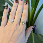 14K rose gold paraiba tourmaline ring