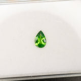 Natural Tsavorite Garnet Pear Shape 7.9x5.2mm ~0.76cts – Earth Mined Green Gemstone