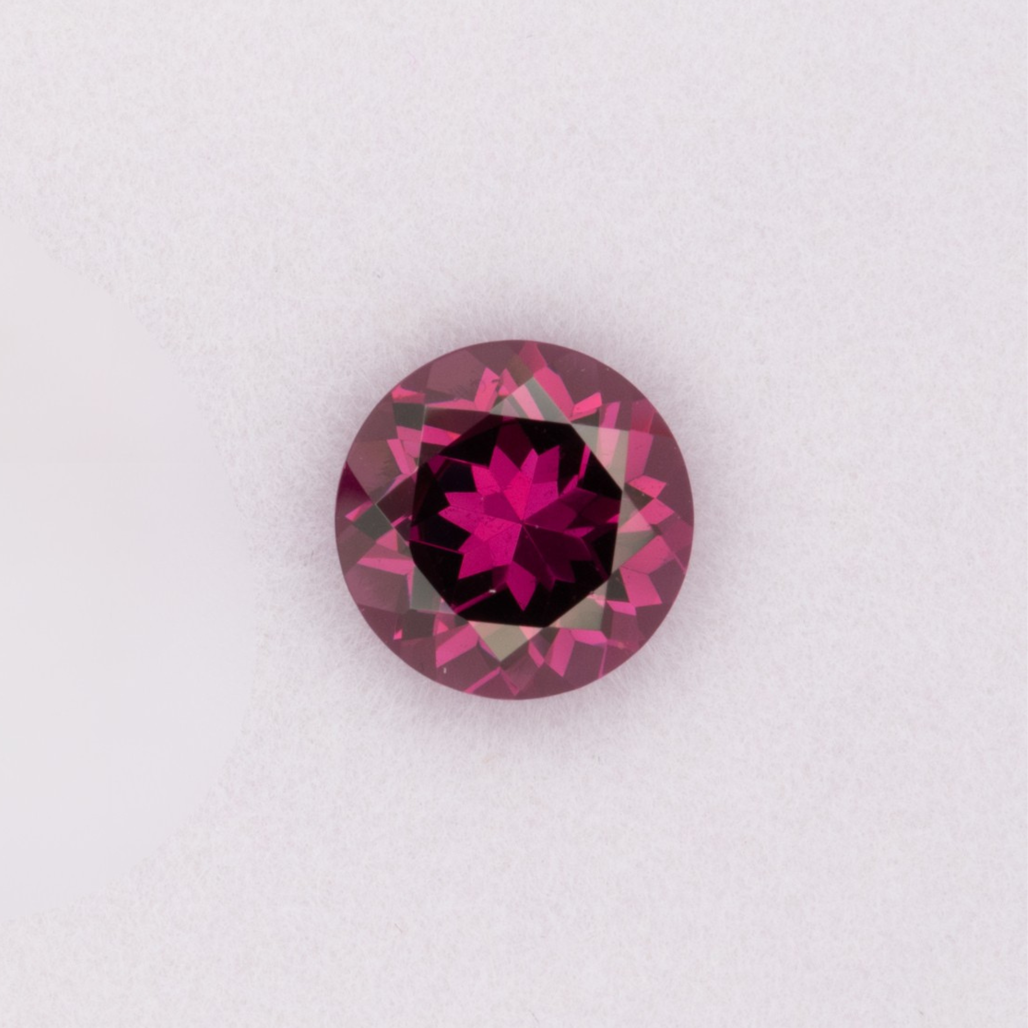 1.82ct Purple Garnet round 7.5mm loose purple gemstone