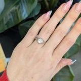 Vintage Estate Diamond Ring – 5mm Round Natural Diamond Solitaire in Solid 14K Gold Fine Jewelry
