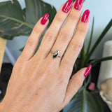 10K yellow gold black onyx ring