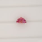 GIA certified natural pink sapphire round loose gemstone