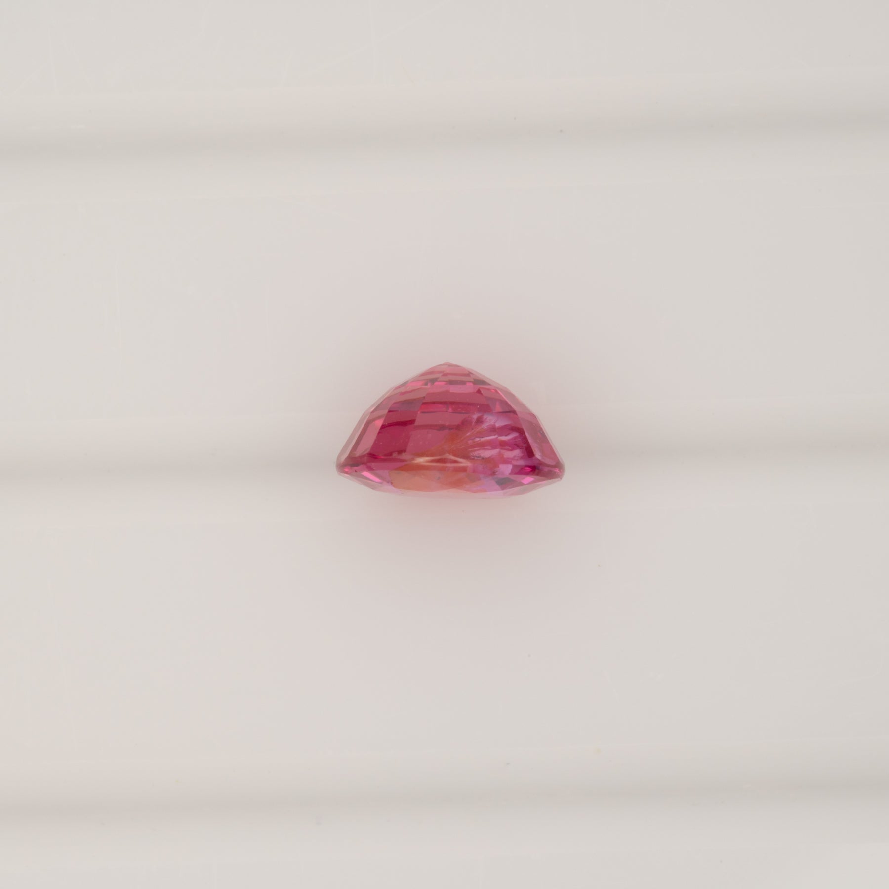 GIA certified natural pink sapphire round loose gemstone
