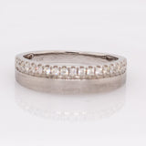 Cate Classic Diamond Band Ring - Shine That Lasts Forever: Solid 14k White Gold