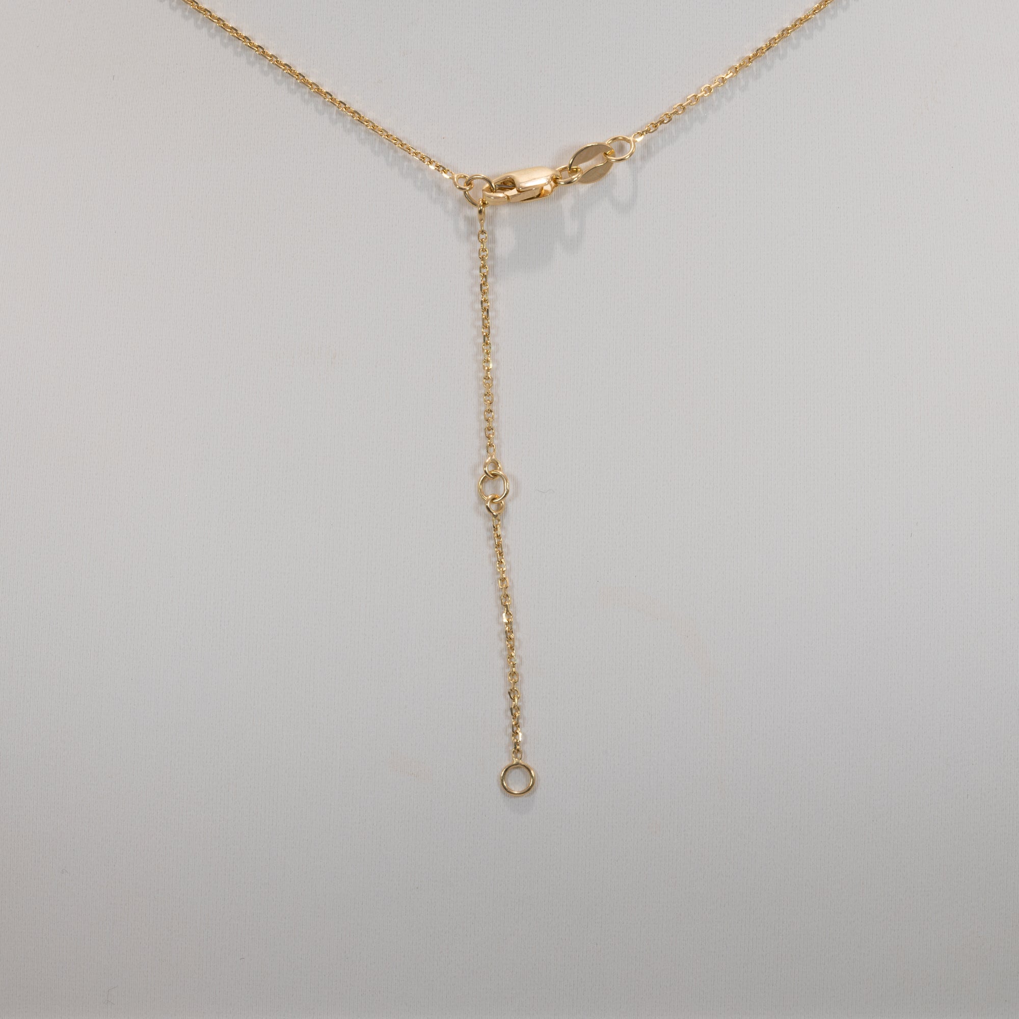 14K yellow gold mozambique ruby necklace
