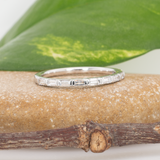 Timeless Solid 14K Gold Lab-Grown Baguette Cut Diamond Eternity Bands