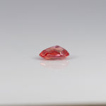 0.58 carat natural Ceylon padparadscha sapphire oval 6x4mm loose gemstone – view 5