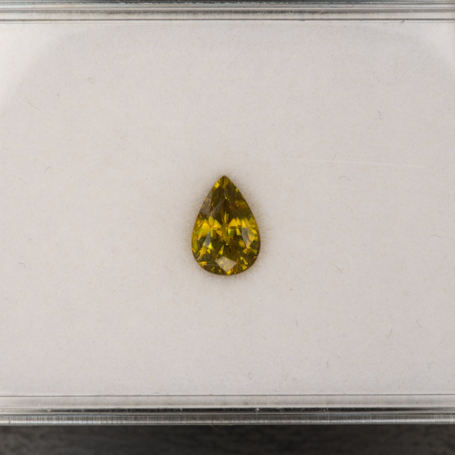 Sphene Pear Loose Gemstone 1.81 Carat