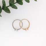 The Bubbly Bride Stunning Engagement Ring Design in 14K Solid Gold | Oval 6x4 7x5 8x6 Customizable