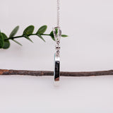 Trishu 14K White Gold 11.31cts Boulder Opal Diamond Pendant | Fancy Shape 22.5x15.5mm