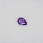 0.94 carat natural purple sapphire pear 7x5mm loose gemstone – view 4