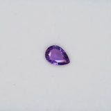 0.94 carat natural purple sapphire pear 7x5mm loose gemstone – view 4