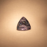 0.45 carat natural color-change alexandrite trillion, 5.34x5.36mm untreated loose gemstone – view 3