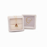 Alizeh Solid 14k Gold Watermelon Tourmaline Pendant with Natural Diamond Accents, 9.5x9mm