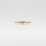 10K yellow gold gold ring