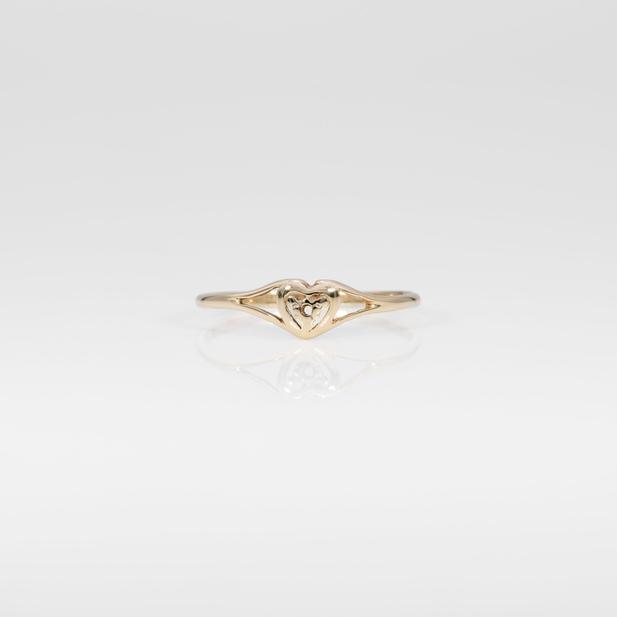 10K yellow gold gold ring