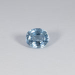2.07 carat GIA certified Brazilian color-change Paraiba tourmaline, oval cut, 8.23x6.97mm loose gemstone