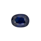 GIA Certified 5.44Ct Ceylon Blue Sapphire – Natural Heated Oval Cut Loose Sapphire, 12x9mm Sri Lankan Gemstone