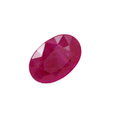 Earth Mined Mozambique Ruby | Oval Faceted