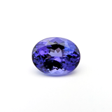 Fine Natural Vivid Violet-Blue Tanzanite 2.3 Ct Oval Cut 9×7 mm Loose Gemstone – Elegant Gem for Custom Jewelry