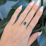 Jimin 1.6ct AAA  Zambian Emerald Ring with Natural Diamond Accents in Solid 14K Gold – Elegant Fine Jewelry Statement Gift for Her