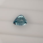 natural cambodian blue zircon pear loose gemstone