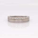 Cate Classic Diamond Band Ring - Shine That Lasts Forever: Solid 14k White Gold