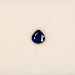 0.93 carat natural blue sapphire, pear 6x5.4mm loose gemstone