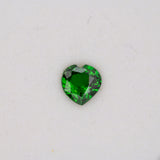 Natural Heart Shape Tsavorite Garnet 6.9x6.8mm ~1.01cts – High-Quality Tsavorite Gemstone