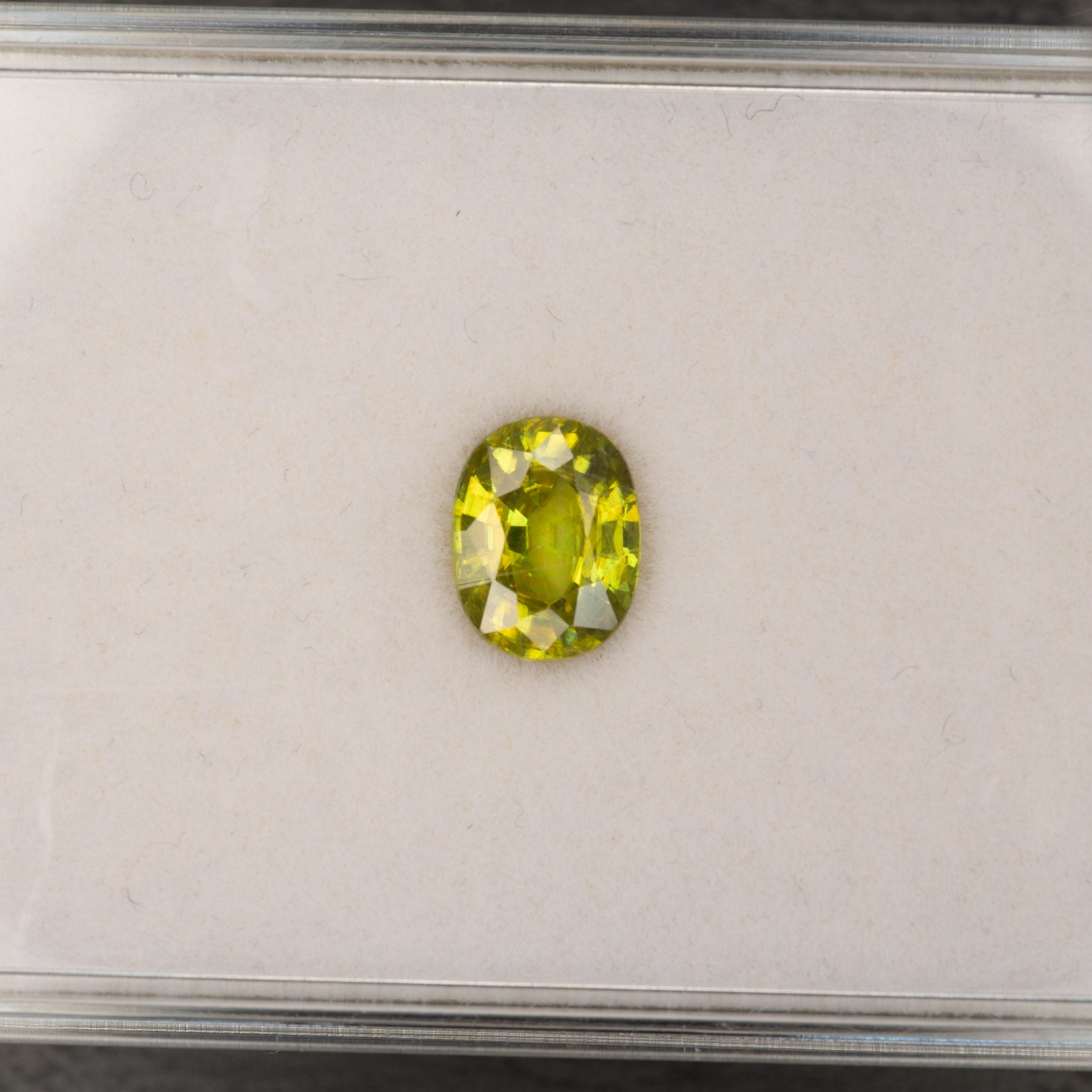 Sphene Oval Loose Gemstone 2.15 Carat