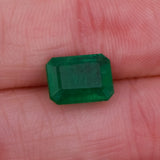 2.59ct zambian emerald oval 9x7mm loose green gemstone