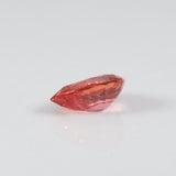 1.09 carat natural padparadscha sapphire pear 7x6mm loose gemstone – view 3