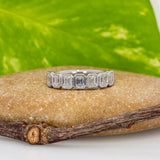 1 Carat Lab Grown Diamond Band Ring – Solid 14K Gold Wedding Band