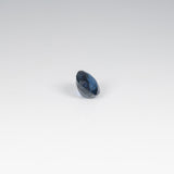 1.54 carat natural blue sapphire cushion 7x6.2mm loose gemstone – view 2