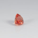 1.62 carat natural padparadscha sapphire pear 8x6mm loose gemstone – view 2