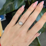 Classic Diamond Solitaire Ring – Solid 18K Gold, 4.5mm Round Cut Fine Jewelry