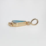 Revi 14K Yellow Gold 2.20cts Boulder Opal  Diamond Pendant