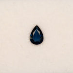 1.12 carat natural blue sapphire pear 8.4x5.9mm loose gemstone – view 3
