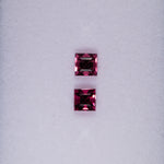 0.49ct pink tourmaline princess 4.3mm loose pink gemstone