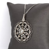 Ryna Platinum Diamond Pendant