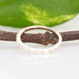 Timeless Solid 14K Gold Lab-Grown Baguette Cut Diamond Eternity Bands