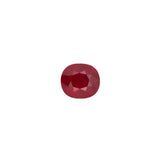 GIA Certified Burma Ruby Heated Oval 6.54x5.86mm 1.36cts – Natural Premium Red Gemstone for Fine Jewelry